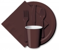 bulk discount brown tableware