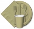 bulk discount sage green tableware