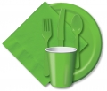 bulk discount green tableware