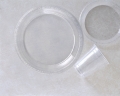 bulk discount clear tableware