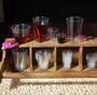 10 oz Clear Square Bottom Plastic Tumblers