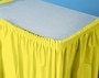 Disposable Mimosa Plastic 14' Tableskirts - Posh Party Supplies