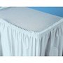 Disposable Pastel Blue Plastic 14' Tableskirts - Posh Party Supplies