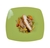 Elegant Green Plastic Square 10" Dinner Plate - Posh Party Supplies