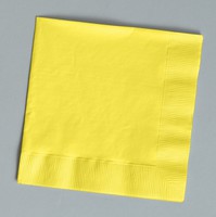Discounted Mimosa (Yellow) Beverage Paper Napkins - Posh Party Supplies