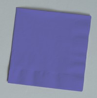 Purple Beverage Napkins - Posh Party Supplies