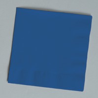 Disposable Navy Paper Beverage Napkins - Posh Party Supplies