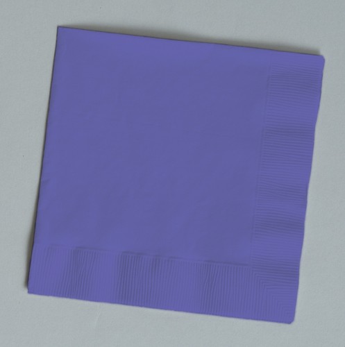Purple Beverage Napkins - Posh Party Supplies
