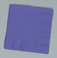 Discounted Purple Paper Lunch Napkins - Posh Party Supplies