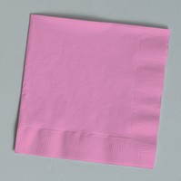 Candy Pink Luncheon Napkins - Posh Party Supplies