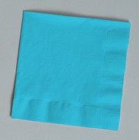 Bermuda Blue Dinner Napkins - Posh Party Supplies