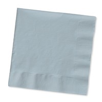 Discounted Shimmering Silver Dinner Napkins - Posh Party Supplies