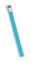 Disposable Bermuda Blue Lightweight Plastic Tablecloths Roll - Posh Party Supplies