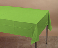 Fresh Lime Disposable Plastic 54x108 Table cover -Posh Party Supplies