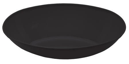 Disposable Large Black Disposable Plastic 12" Bowl - Posh Party Supplies