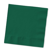Disposable  Hunter Green Paper Lunch Napkins - Posh Party Supplies