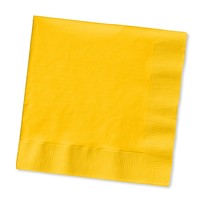 School Bus Yellow Luncheon Napkins - Posh Party Supplies