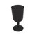 Disposable Disposable Black Transparent 5 Oz Plastic Wine Glasses - Posh Party Supplies