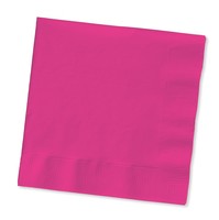 Hot Magenta Luncheon Napkins - Posh Party Supplies