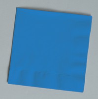Disposable  True Blue Paper Lunch Napkins - Posh Party Supplies