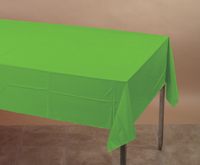 Citrus Green Paper Tissue/Poly Table Covers - Posh Party Supplies