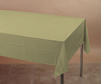 Sage Green Paper Tissue/Poly Table - Posh Party Supplies