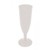 Disposable White Transparent Disposable 4 Oz Plastic Champagne Glasses - Posh Party Supplies