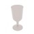 Disposable White Transparent Disposable 5 Oz Plastic Wine Glasses - Posh Party Supplies