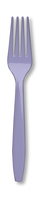 Disposable Luscious Lavender Plastic Premium Forks - Posh Party Supplies