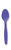 Disposable Purple Plastic Spoons Wholesale, Case of 288 Premium Purple Plastic Spoons, Bulk Party Box of Plastic Spoons, Premium Plastic Spoons