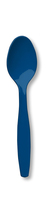 Navy Premium Plastic Spoons - 288 Spoons