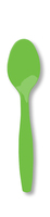 Citrus Green Premium Plastic Spoons - 288 Spoons