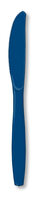 Disposable Navy Plastic Knives - Posh Party Supplies
