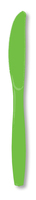 Disposable Citrus Green Plastic Knives - Posh Party Supplies