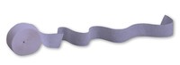 Luscious Lavender 81' Solid Crepe Streamer - 12 per Case