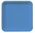 True Blue Square 9" Square Paper Dinner Plates- Posh Party Supplies