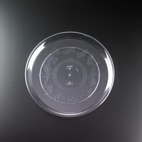 Disposable 14" Clear Plastic Round "Deli Mate" Tray -Posh Party Supplies