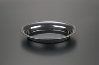 Disposable 128 oz Black Heavy Duty Plastic Oval Platters -Posh Party Supplies