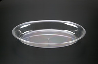 Disposable 251 oz Clear Plastic Oval Bowl -Posh Party Supplies