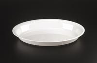 Disposable Disposable 250 oz White Plastic Oval Bowl -Posh Party Supplies