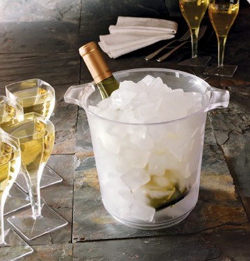 plastic ice bucket for parties