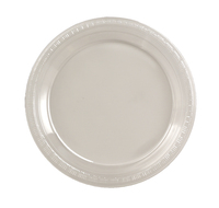 Disposable Clear 6.75" Plastic Dessert Plates - Posh Party Supplies
