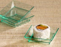 Disposable 2.5 oz Sea Green  Plastic  Abyss Mini  Dish-Posh Party Supplies