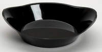 2.5 oz Black Plastic Relish Mini Dish - 200 Dishes
