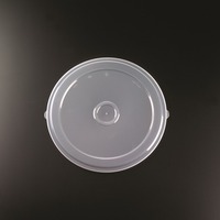 Disposable 128 oz/194 oz Clear Plastic Round Lids -Posh Party Supplies