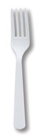 White Extra Heavy Plastic Forks  - Posh Party Supplies