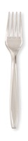 Clear Full Size Plastic Forks  - Posh Party Supplies