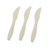 Elegant Bone Plastic Knives - Posh Party Supplies