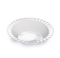 White 10 oz. Plastic Bowl  - Posh Party Supplies