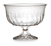 Elegant Plastic 8 oz. Elegant Dessert Cup - 240 Plastic Dessert Cups